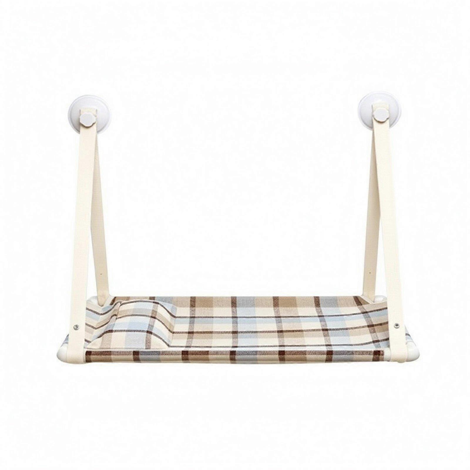 Window Cat Hammock Hanging Straps Suction Window-Mounted Cat Perch Hammock Soft