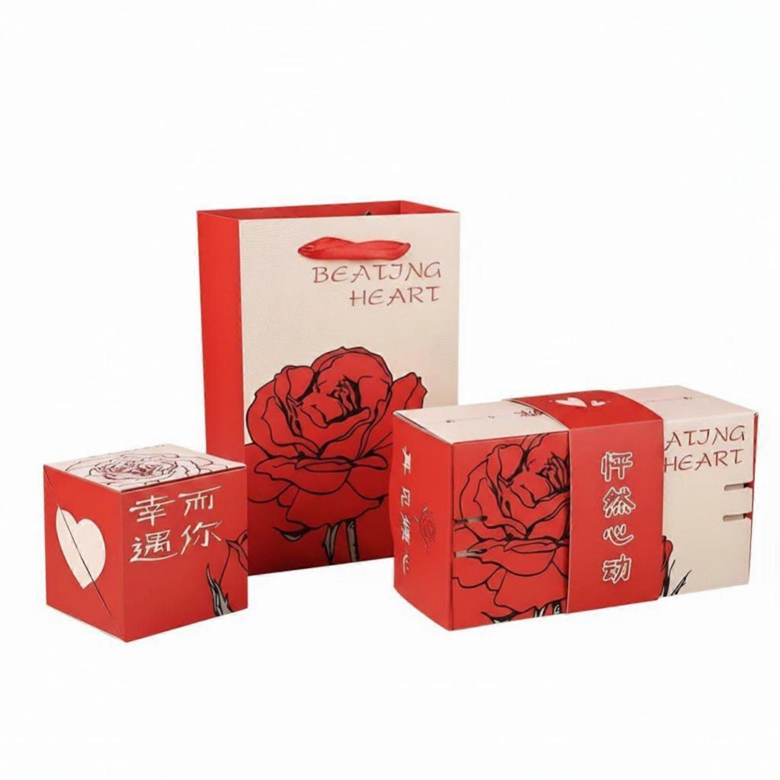 Surprise Red Envelope Gift Box, Spring-Up, Creative Ceremony, Girlfriend,