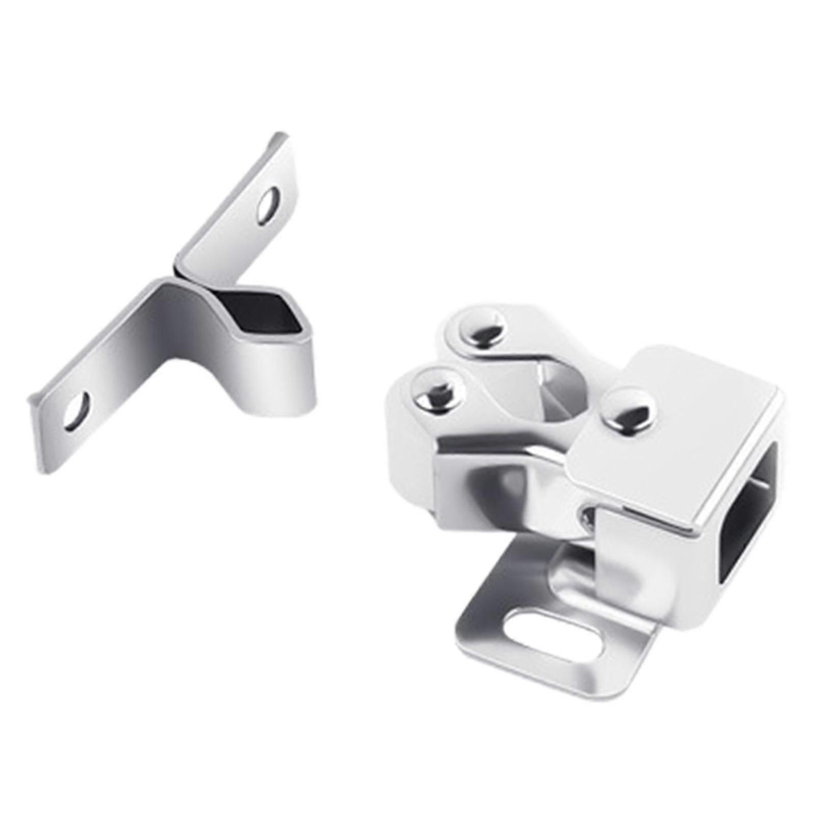 Double Roller Catch With Nylon Roller Ball compatible with Cabinet Drawer Closet