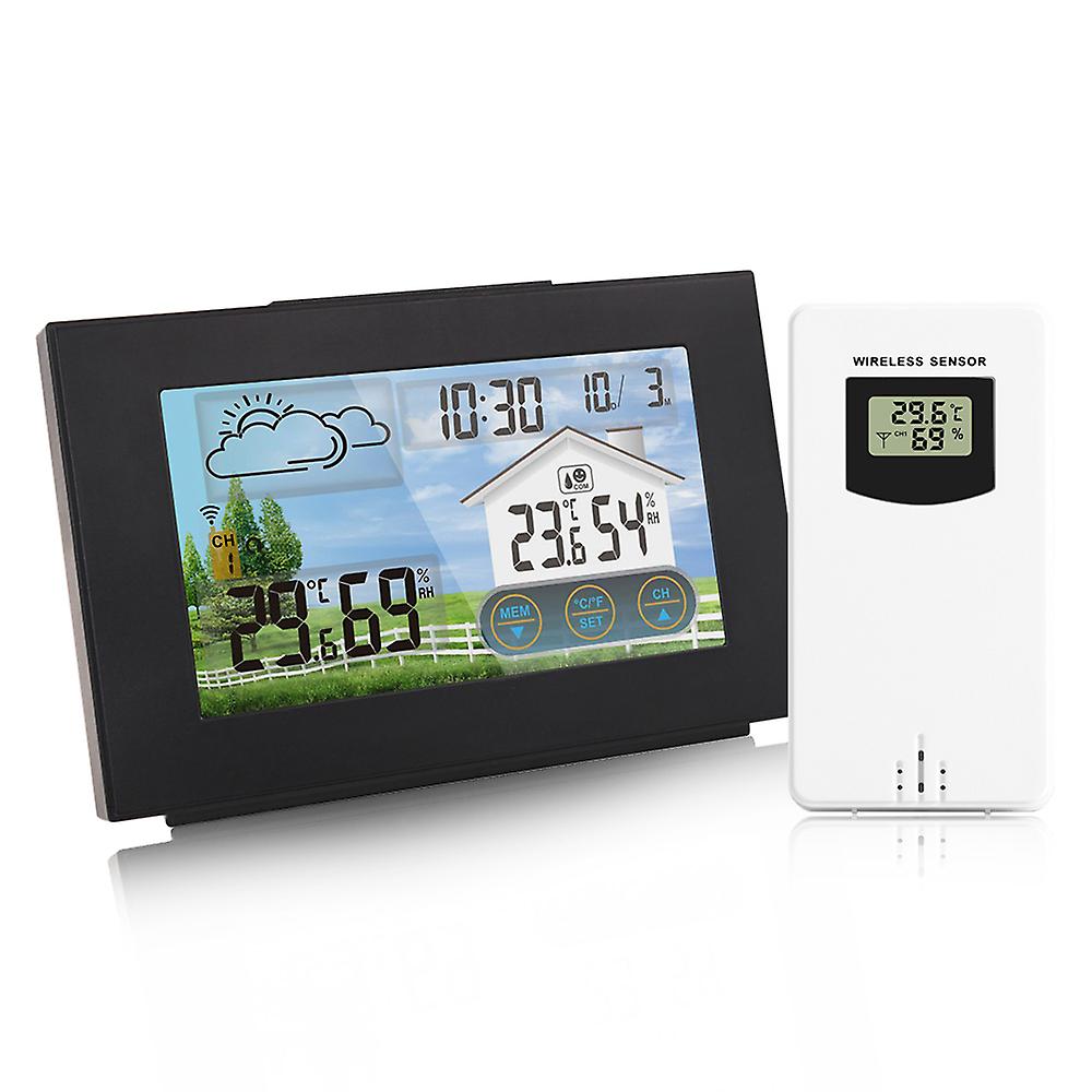 Wireless Weather Station Forecaster Indoor Outdoor Thermometer