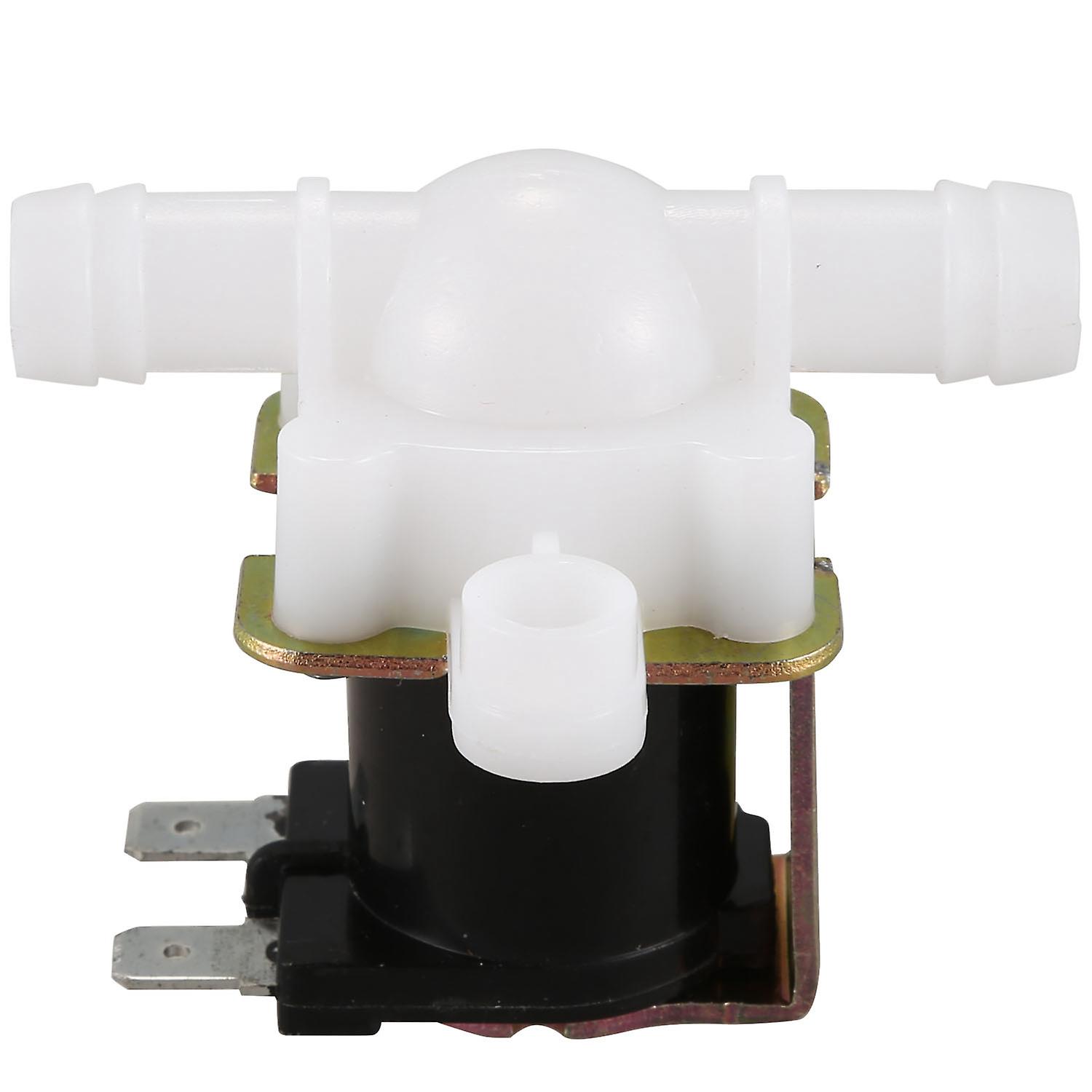 3/8inch 12VDC Hose Barb Electric Solenoid Valve Plastic Body 12-volt DC for Automatic Faucets Drink
