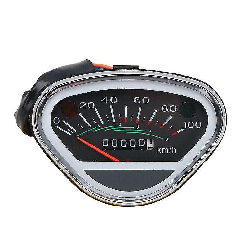 Motorcycle Speedometer 100Km/H Tachometer Odometer Instrument for 70
