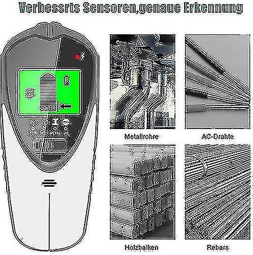 4 In 1 Digital Construction Detector, Wall Detector With Lcd Display, Electronic Stud Scanner Detect Metal