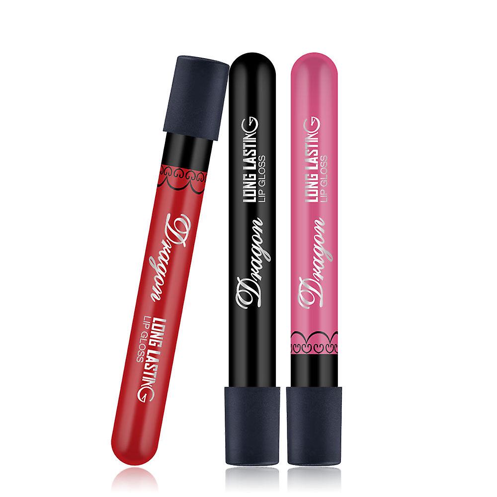 Matte Black Vampire Rose Matte Non-fading Nonstick Cup Lipstick