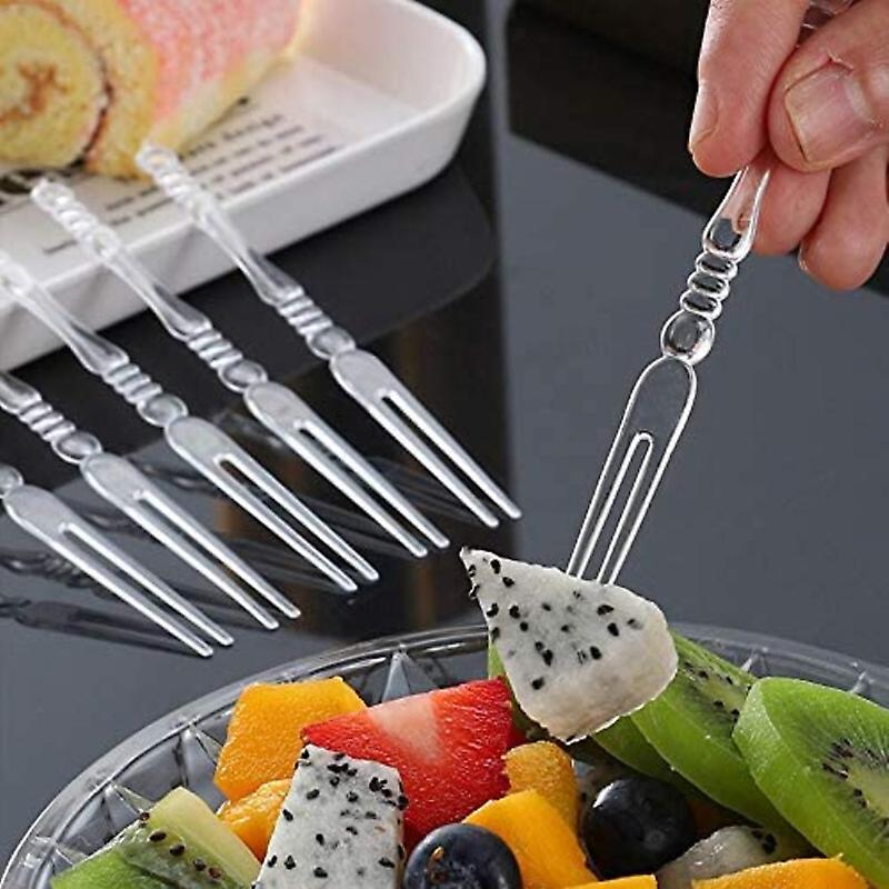 100 Pieces Table Forks, Dessert, Fruit, Cake, for Forks