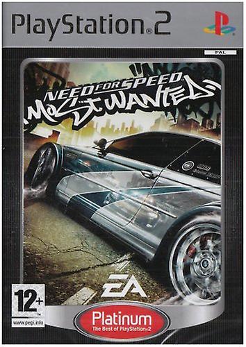 Need for Speed Most Wanted (Platinum - PS2) - PAL - New & Sealed