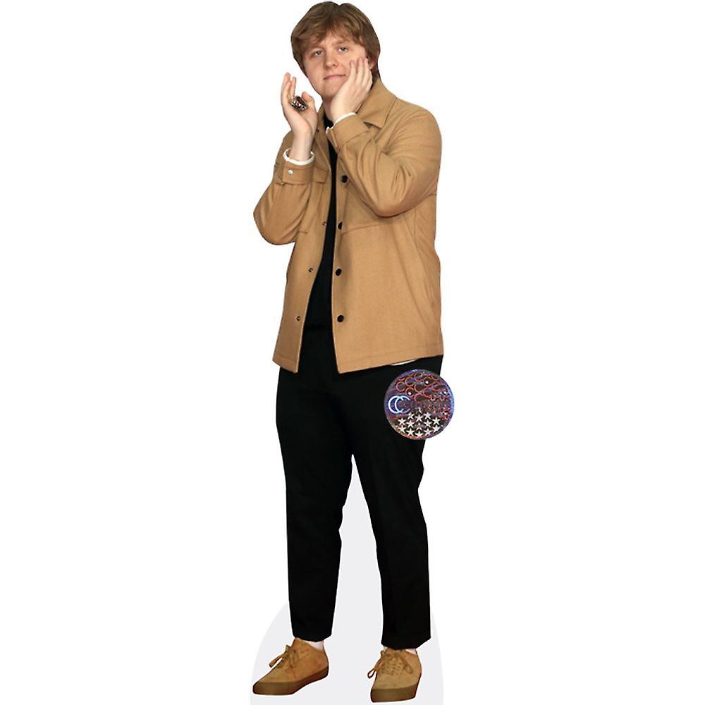 Lewis Capaldi (Brown Jacket) Cardboard Cutout (life size OR mini size). Standee. Stand Up.