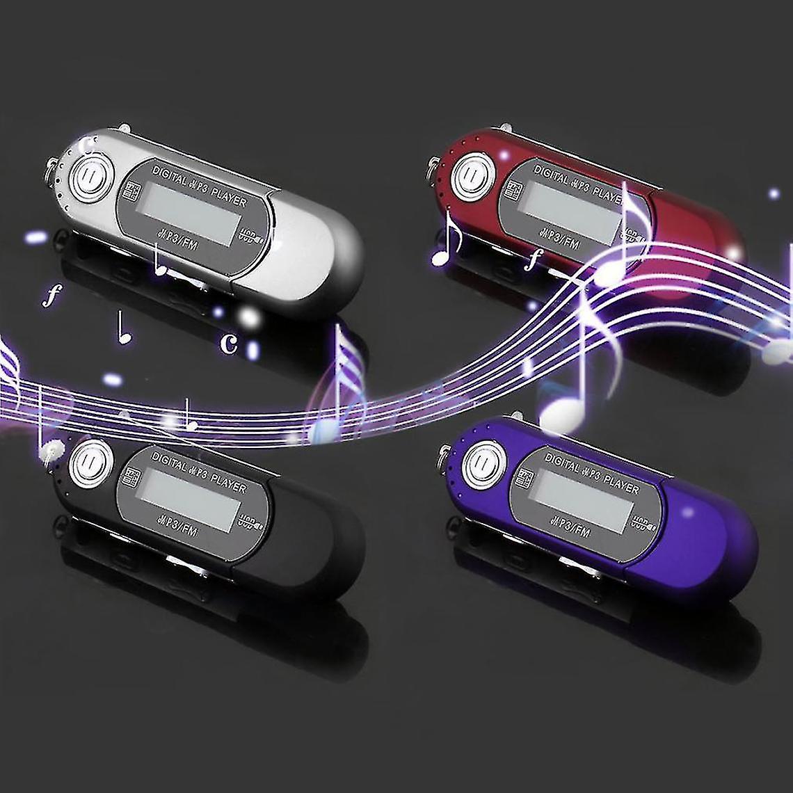 Mini Usb 2.0 Flash Drive High Speed Transfer Lcd Display Mp3 Music Player