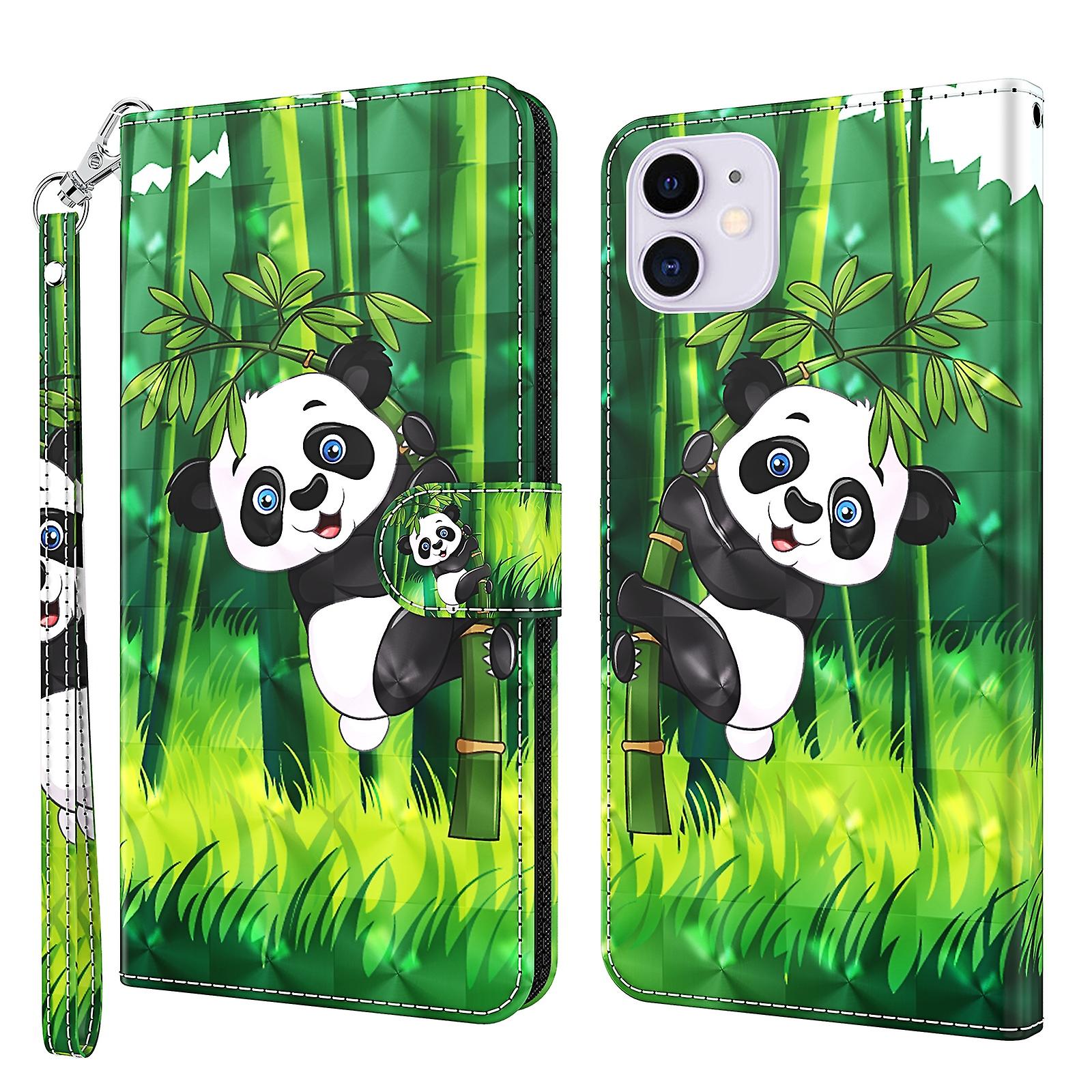 3D Painting Pattern Leather Case For iPhone 13 Pro Max