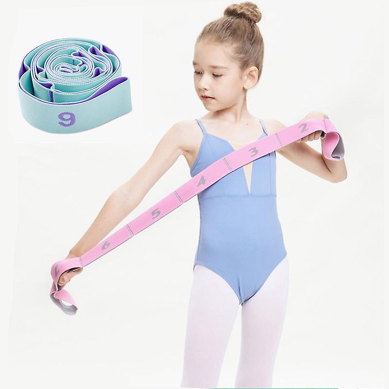 Stretching Straps Hamstring Stretcher Device Elastic Exercise Band Yog