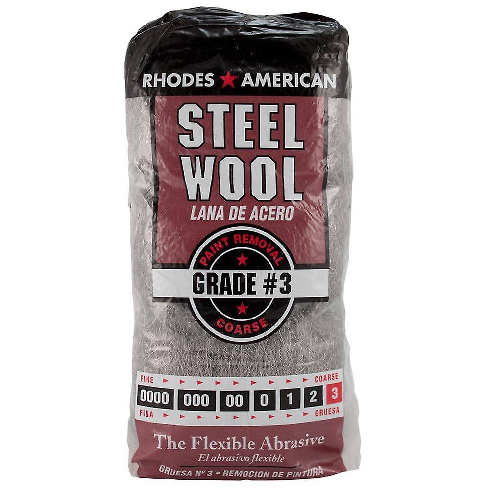 Coarse Grit #3 Steel Wool (12-Pad)
