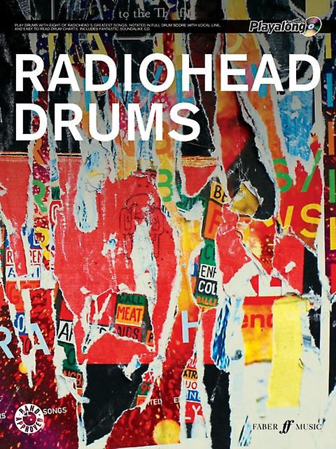 Radiohead Authentic Drums Playalong Multiplecomponent retail product Book