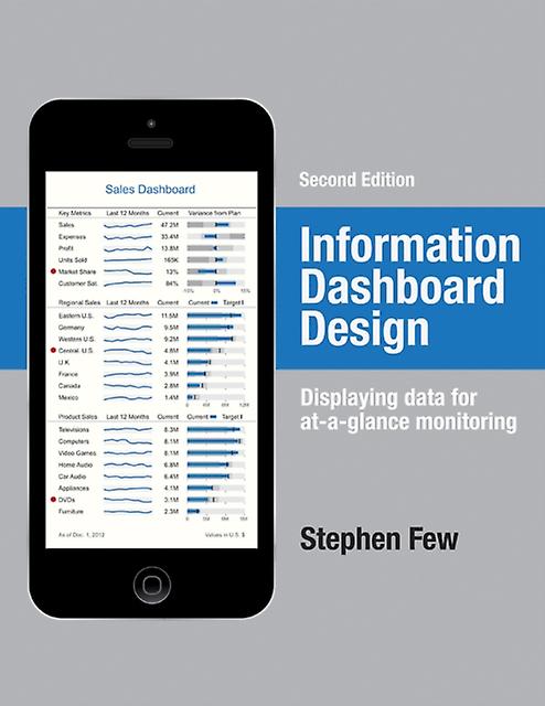 Information Dashboard Design by Stephen Few Hardback Book