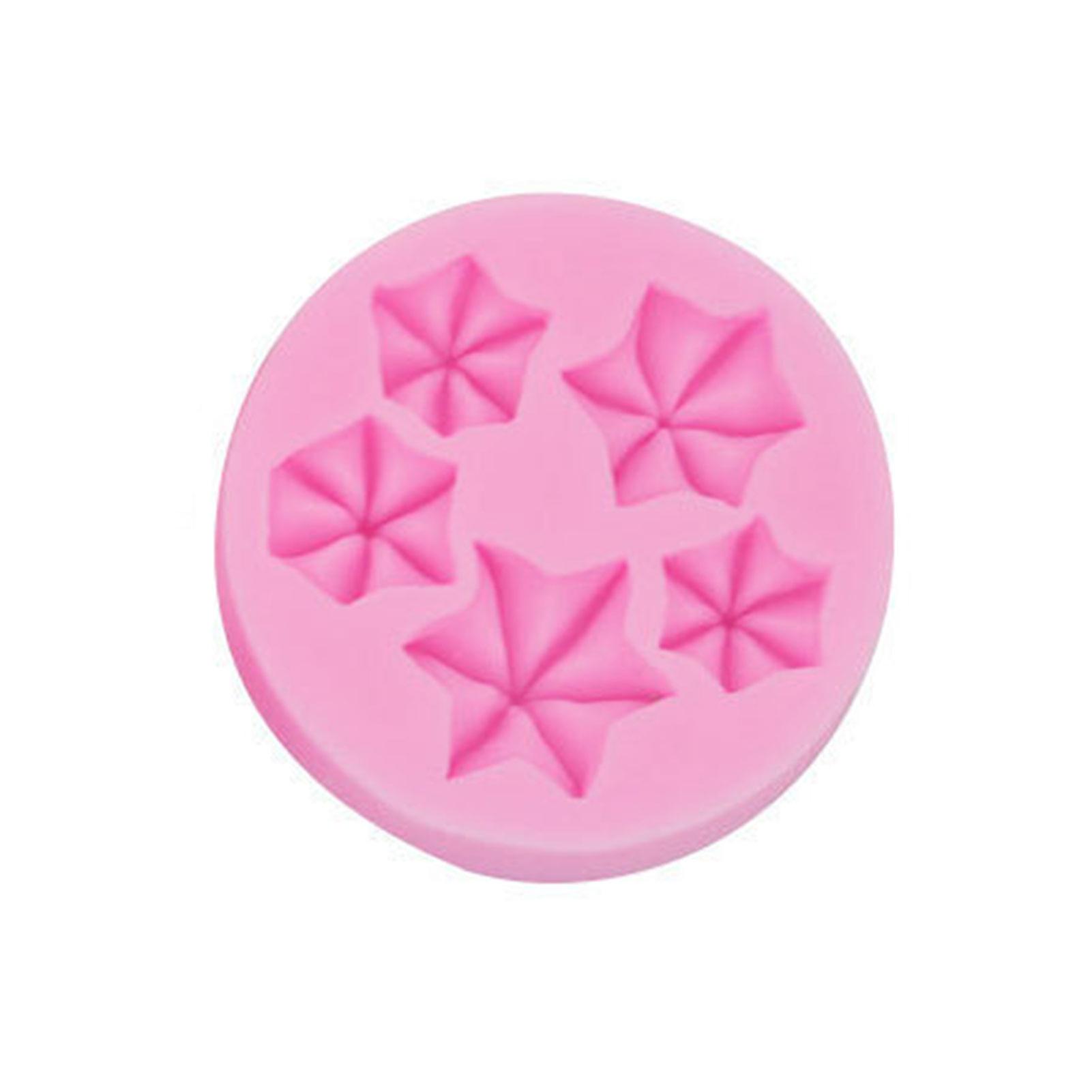 Chocolate Candy Silicone Mold Flower Heart Making Baking Tool Cake Decor