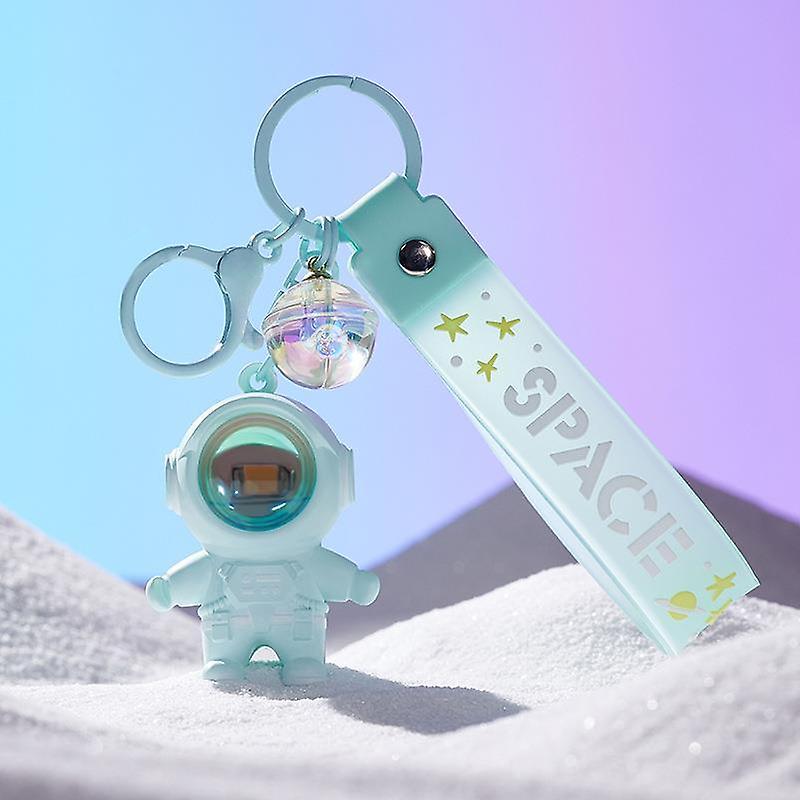 Cool Keychains Astronaut Kawaii Key Chain With Sunset Light, Astronaut Cute Keychains Pendant Car Keychains Wallet Gift