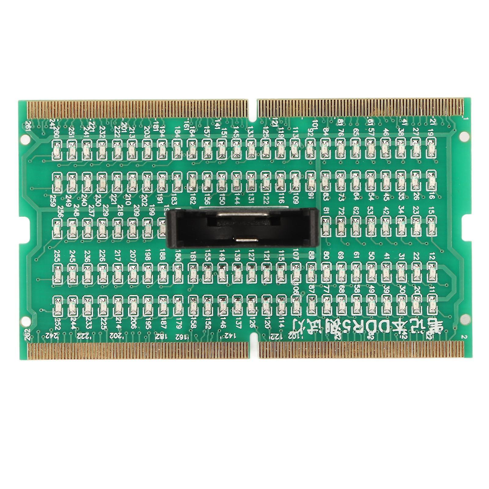 Laptop DDR5 Memory Tester with Forward and Reverse Interface for Easy Circuit Diagnostics