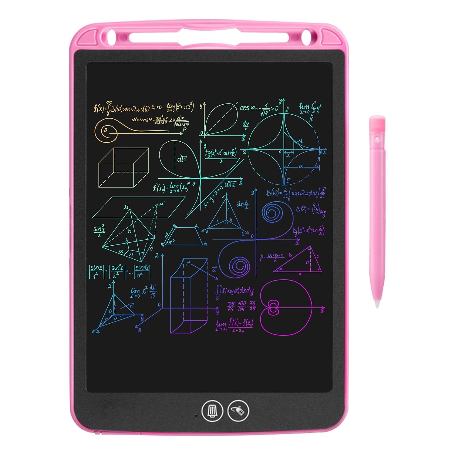 LCD Writing Tablet 8.5 Inch Doodle Drawing Pad Handwriting Multiple Colorful Board with Magnetic Sty