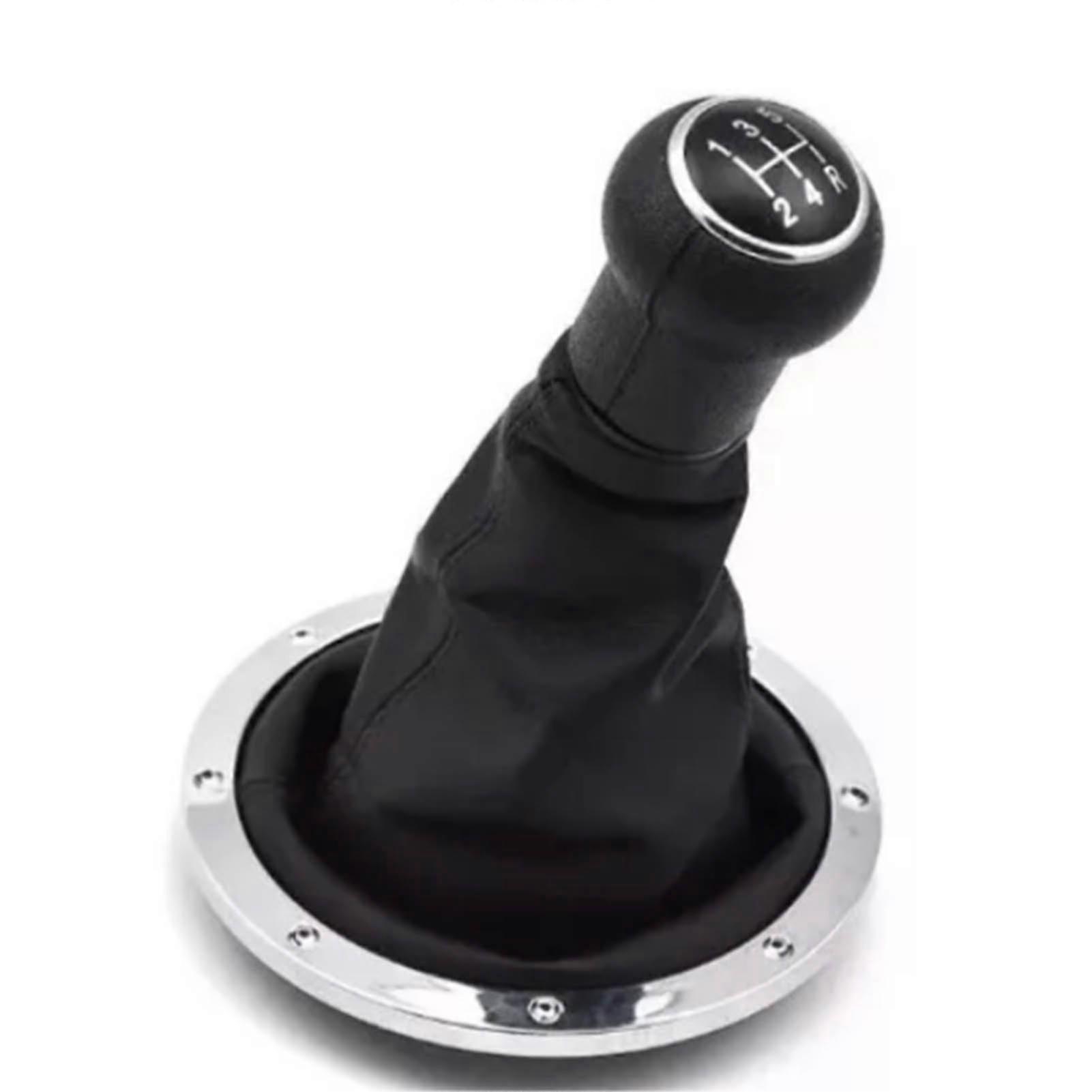 Manual Gear Shift Knob Boot Set 5 Speed Shifter Lever Knob Dust Cover Kit Replacement for GOL
