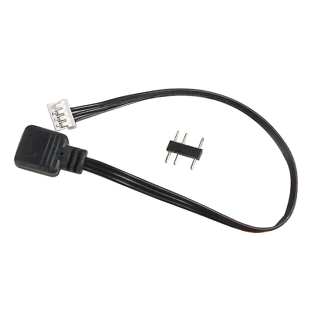 5v 3pin Argb Plug To 4pin 6pin Fan Controller Converter Cable For Coolmoon