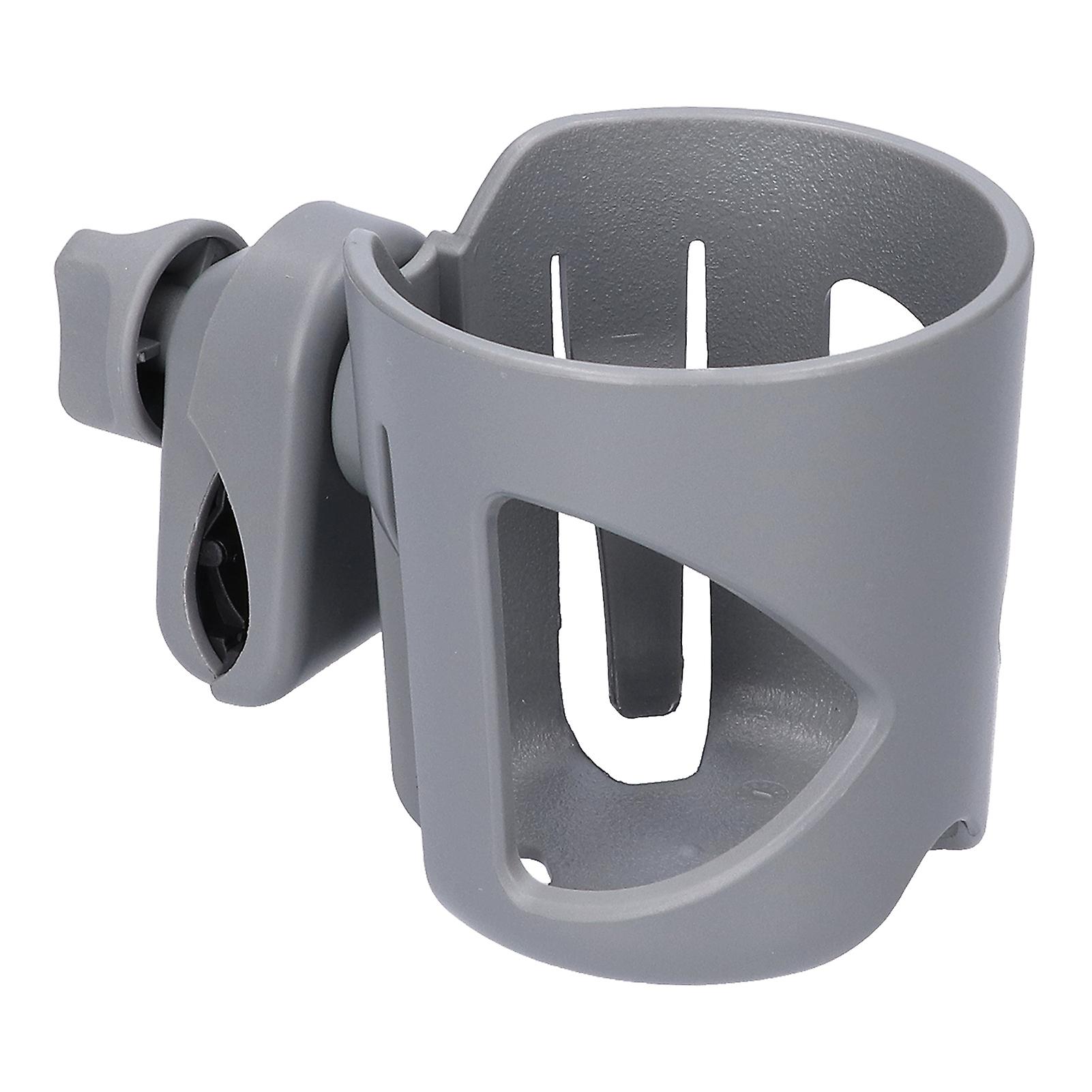 Adjustable Stroller Cup Bracket Clip Grey 15.5x10x9.5cm J4035