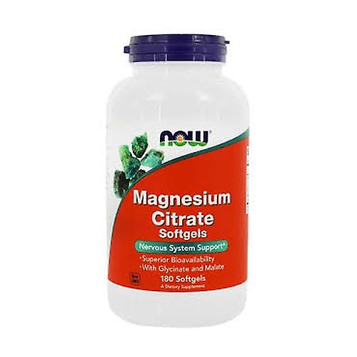 Magnesium citrate 180 softgels