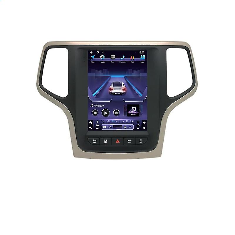 For Jeep Grand Cherokee 2008-2020 Car Radio Stereo Multimedia 9.7 Tesla Vertical Screen Navigation