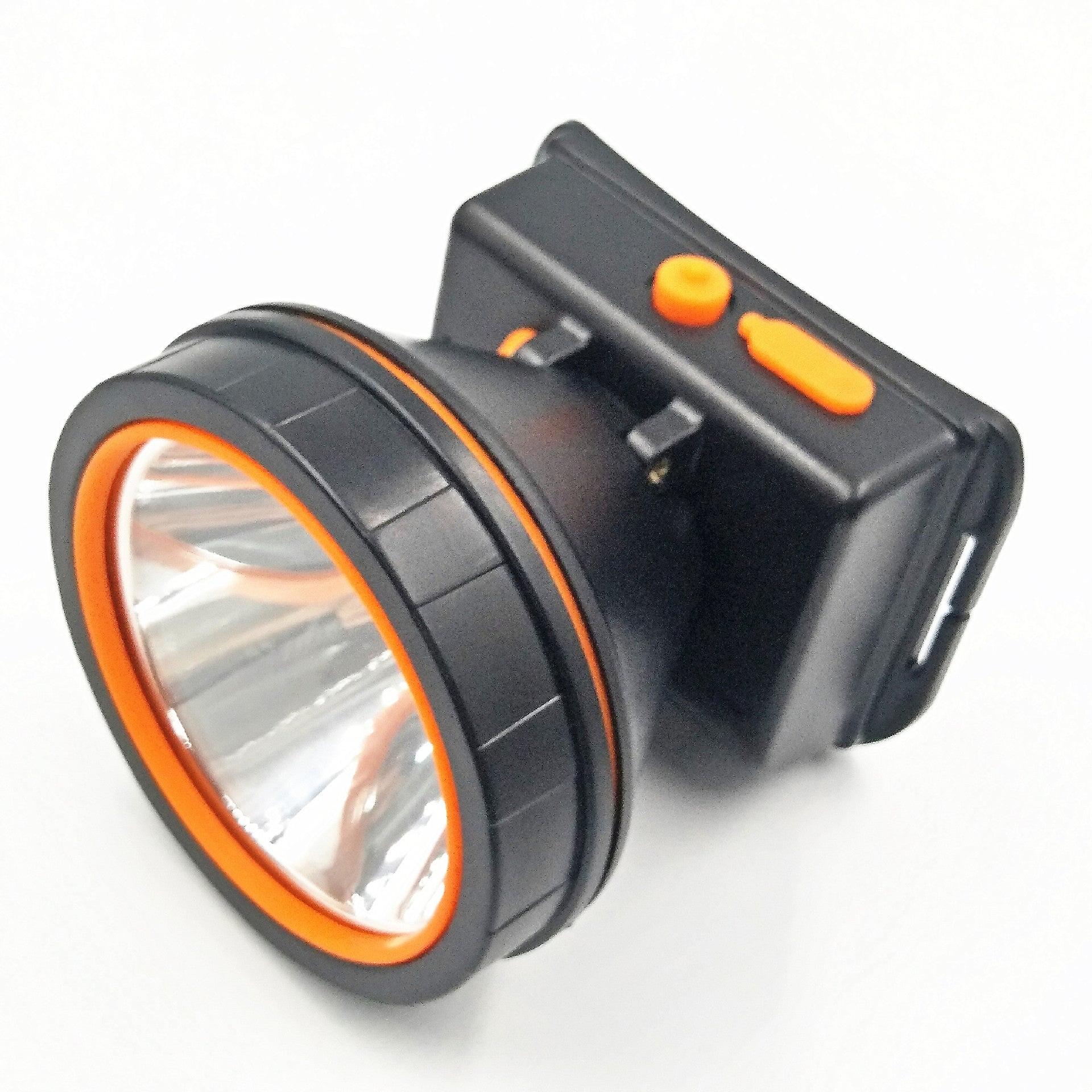 Headlamp Led Work Headlight Flashlight Long-range White/yellow Light Lithium Battery Charging