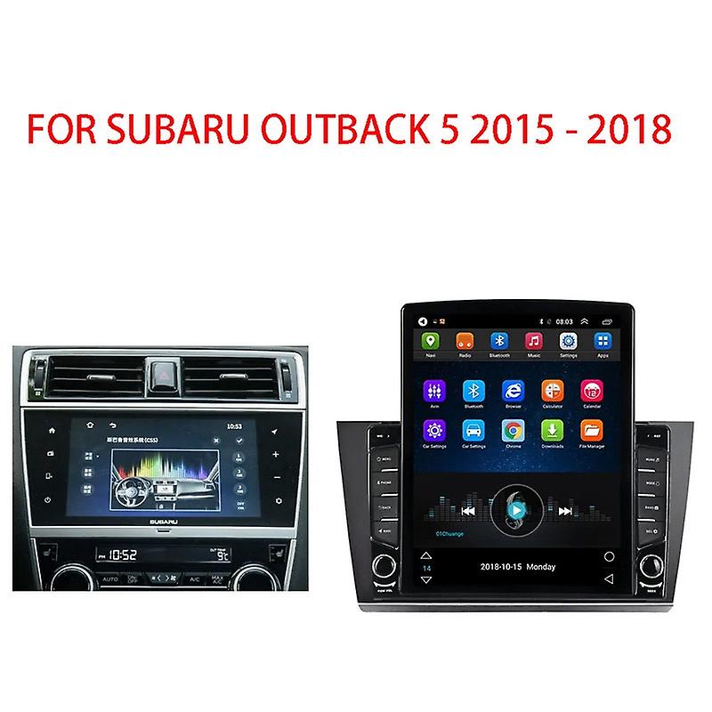 9.7" Android For Subaru Outback 5 2015 - 2018 Tesla Type Radio Multimedia Video Player Navigation