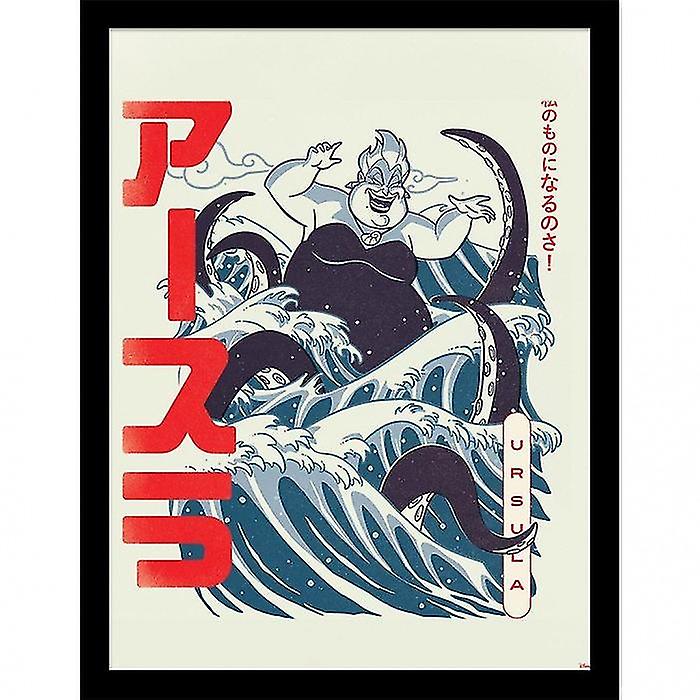 Disney Classics Villains Wave Ursula Framed Poster