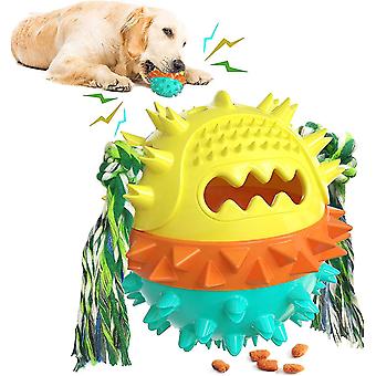 Dog Toy, Indestructible Dog Chew Toy, Interactive Dog Toy Ball Squeaky For Large Gift