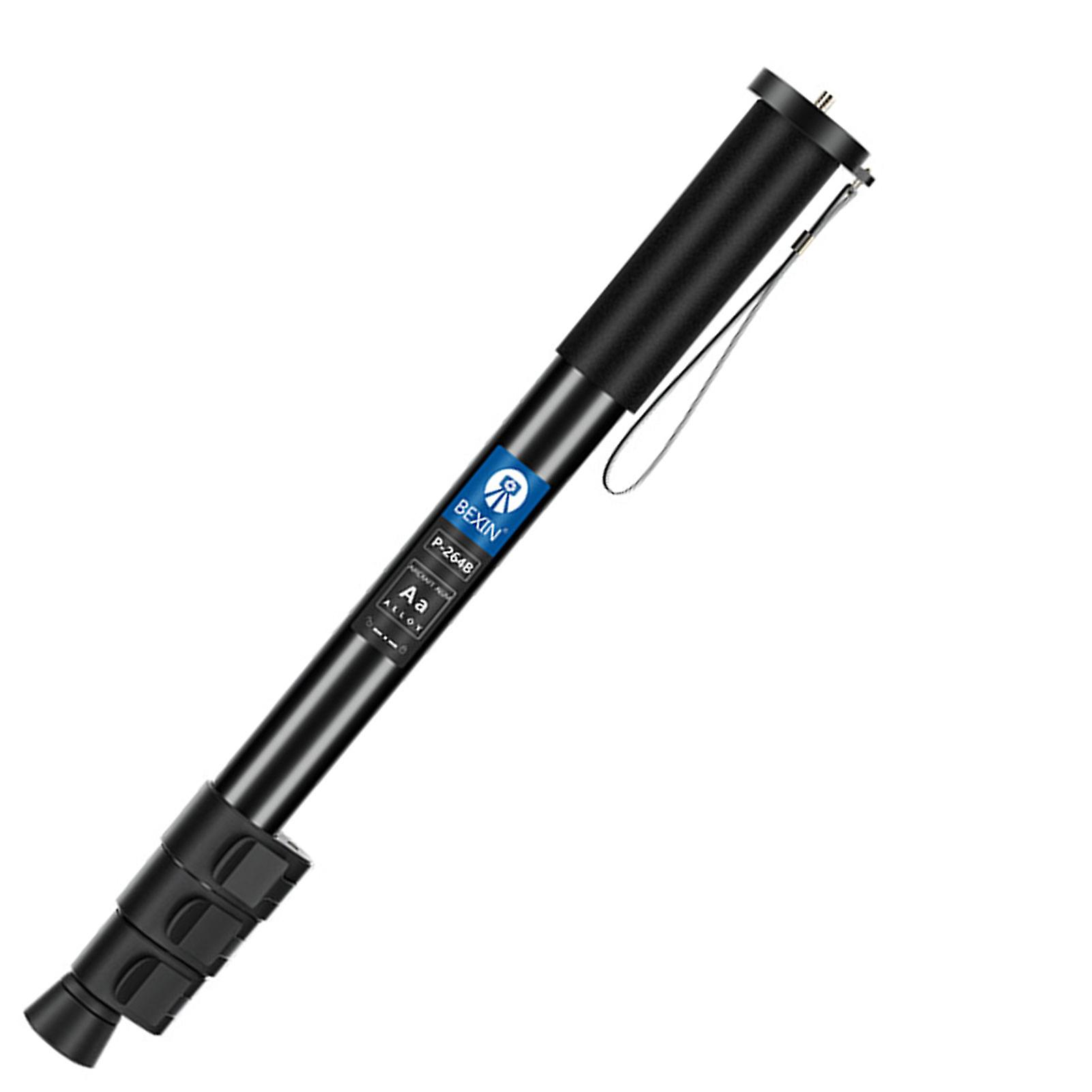 Telescopic Camera Monopod with Detachable Tripod Stand Base for Cameras Smartphone Devices