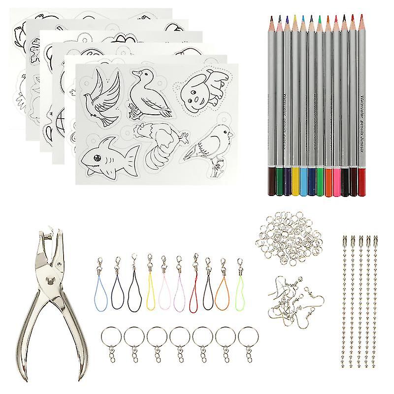 1set Shrinky Art Paper Kit