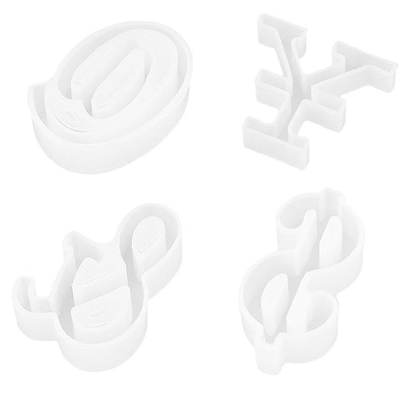 4pcs Symbol Silicone Mold