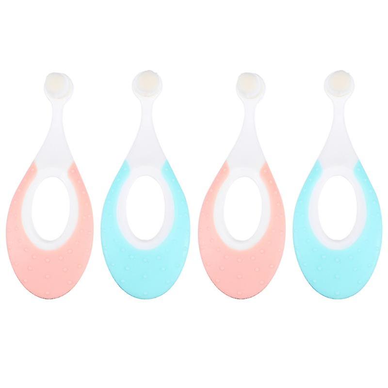 4pcs Bristles Toothbrush