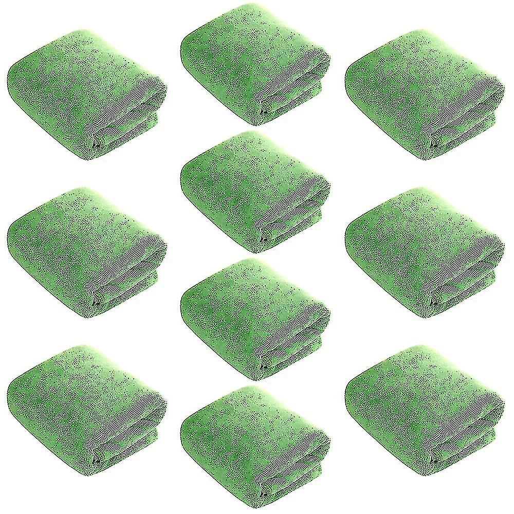 مناشف صالون الشعر 10 عبوة - منشفة سريعة الجفاف للشعر واليدين واستخدام الوجه في المنزل ، صالون ، سبا ، حلاق Xixi