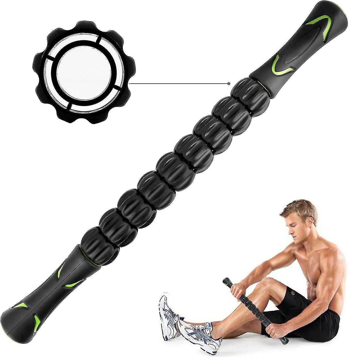 Massage Roller Stick - Ultraportable Massage Device Deep Massage Roller For Trigger Points-rx