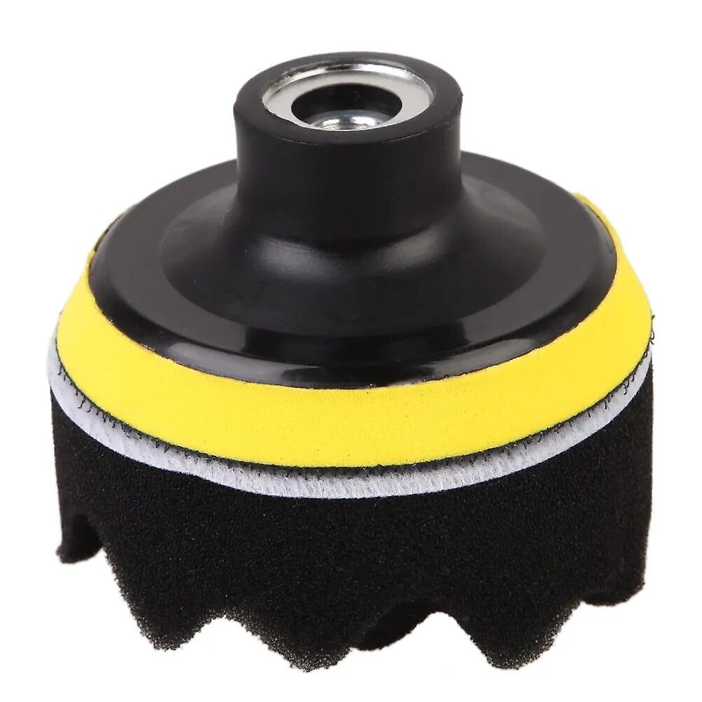 7 Pcs 3 polegadas Buffing Pad Auto Car Polishing Wheel Kit Buffer + M14 Drill Ad