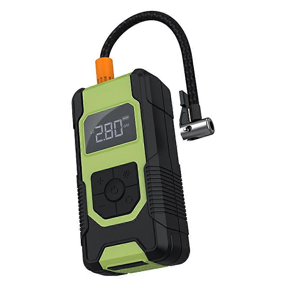 SY-B001 Portable Car Air Pump Tire Pressure Pre-set Wireless Digital Display Tyre Inflator with LED 