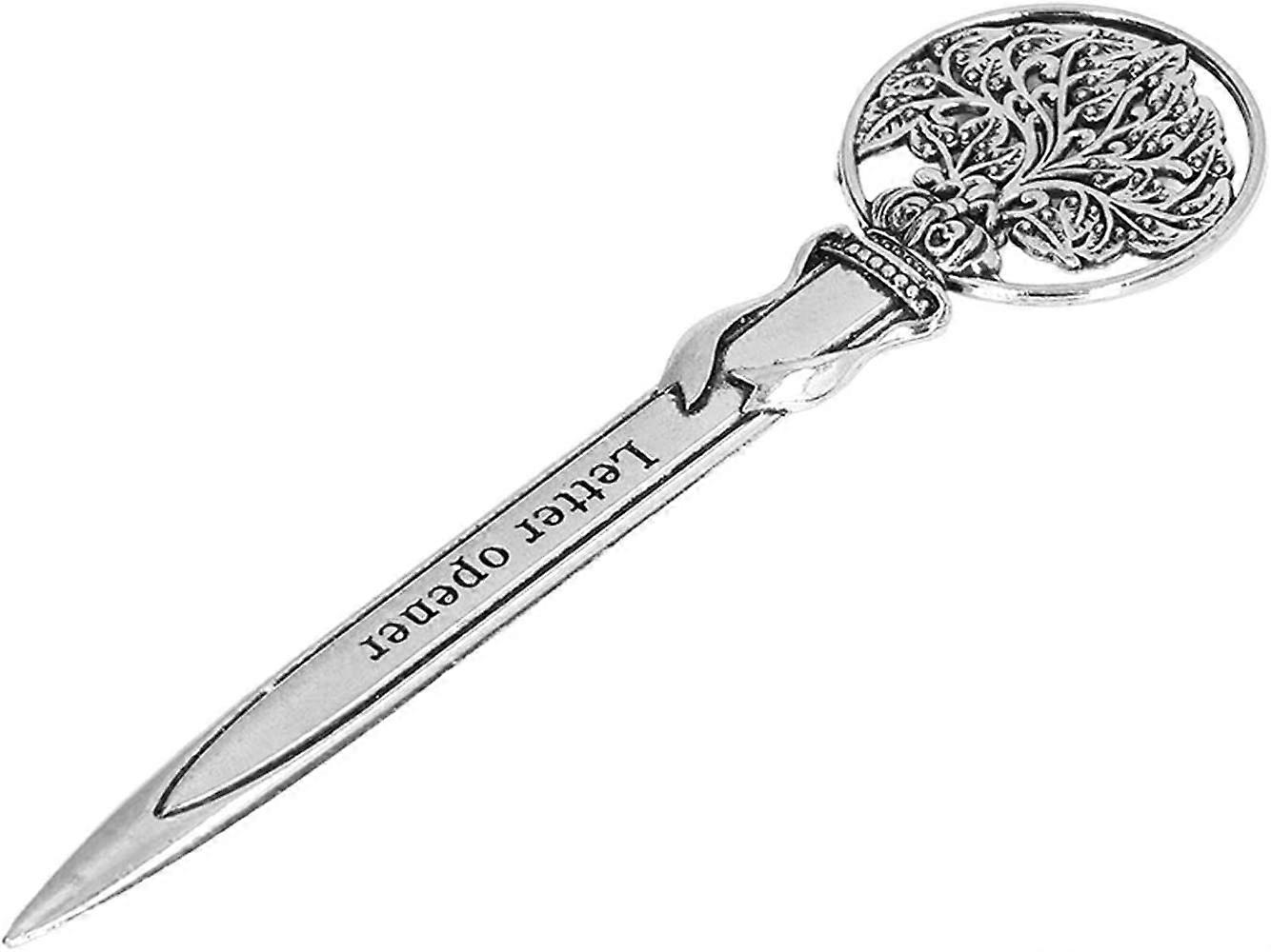 Letter Opener, Handmade Lightweight Envelope Cutter Retro Envelope Opener Knife2Pcs