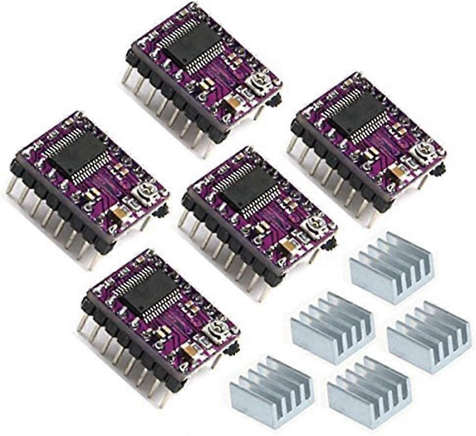 5pcs DRV8825 Stepper Motor Driver Module for 3D Printer RepRap 4 RAMPS1.4 StepStick