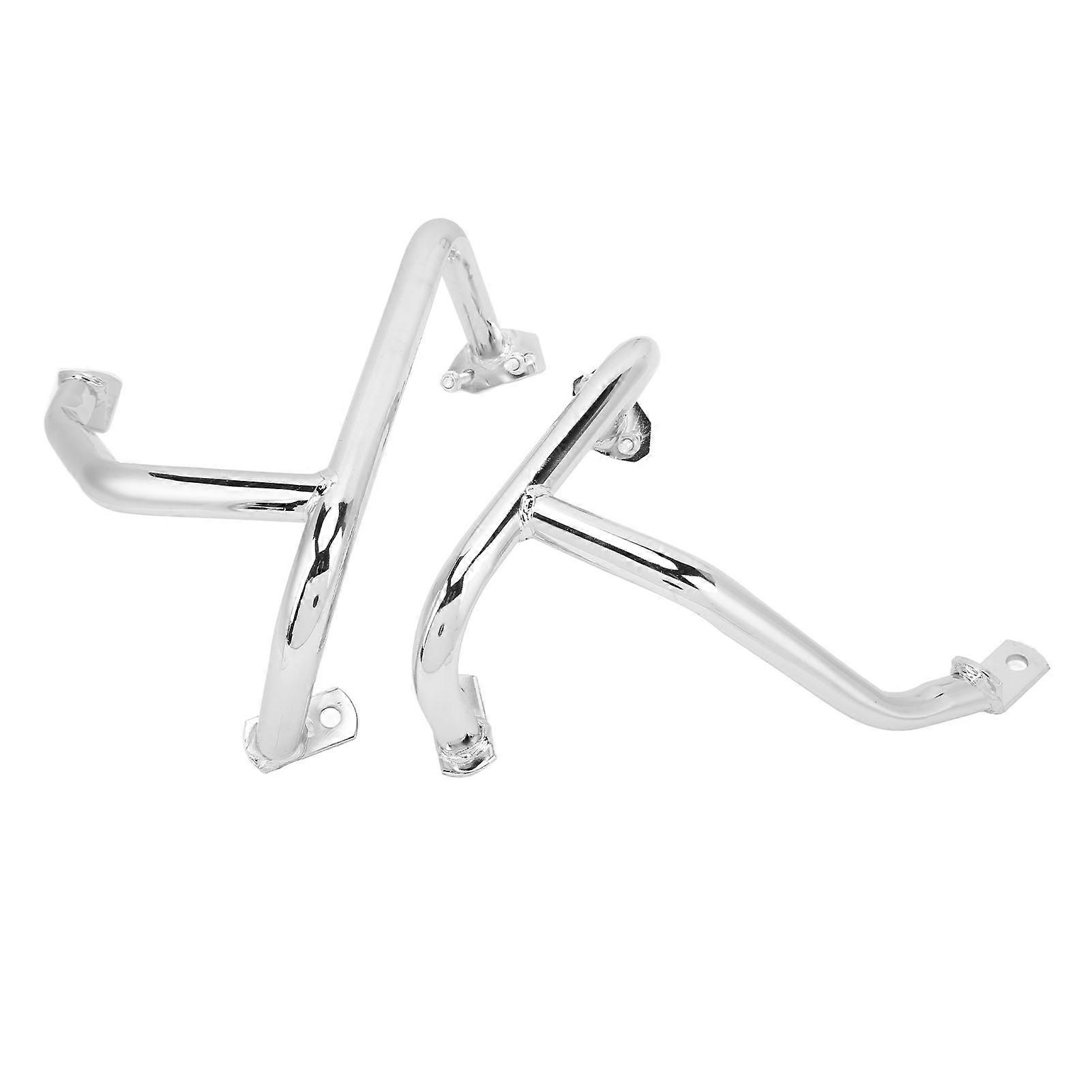 1 Pair Engine Guard Crash Bar Stainless Steel Anti Scratch Protective Motorcycle Engine Guard Bumper for Replacement