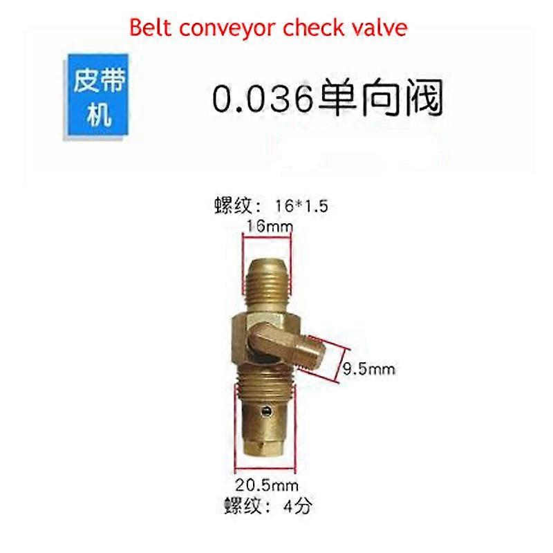 Oljefri tyst luftkompressor Direkt on-line remtyp kolvluftkompressor backventil backventil backventil