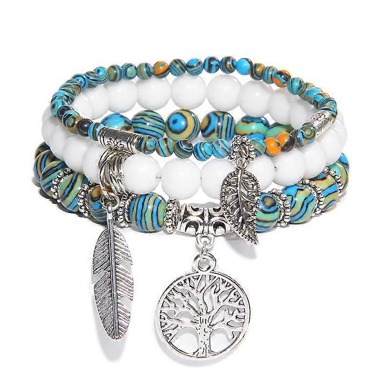Bracelet Trio - Retro Revival - Timeless Serenity
