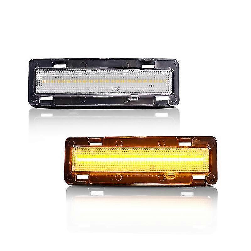 Gelb / Weiß LED Auto Front Kotflügel Seitenmarkierung Blinker Lichter Für 1982-1992 Chevy Camaro Für 1982-1992 Pontiac Firebird