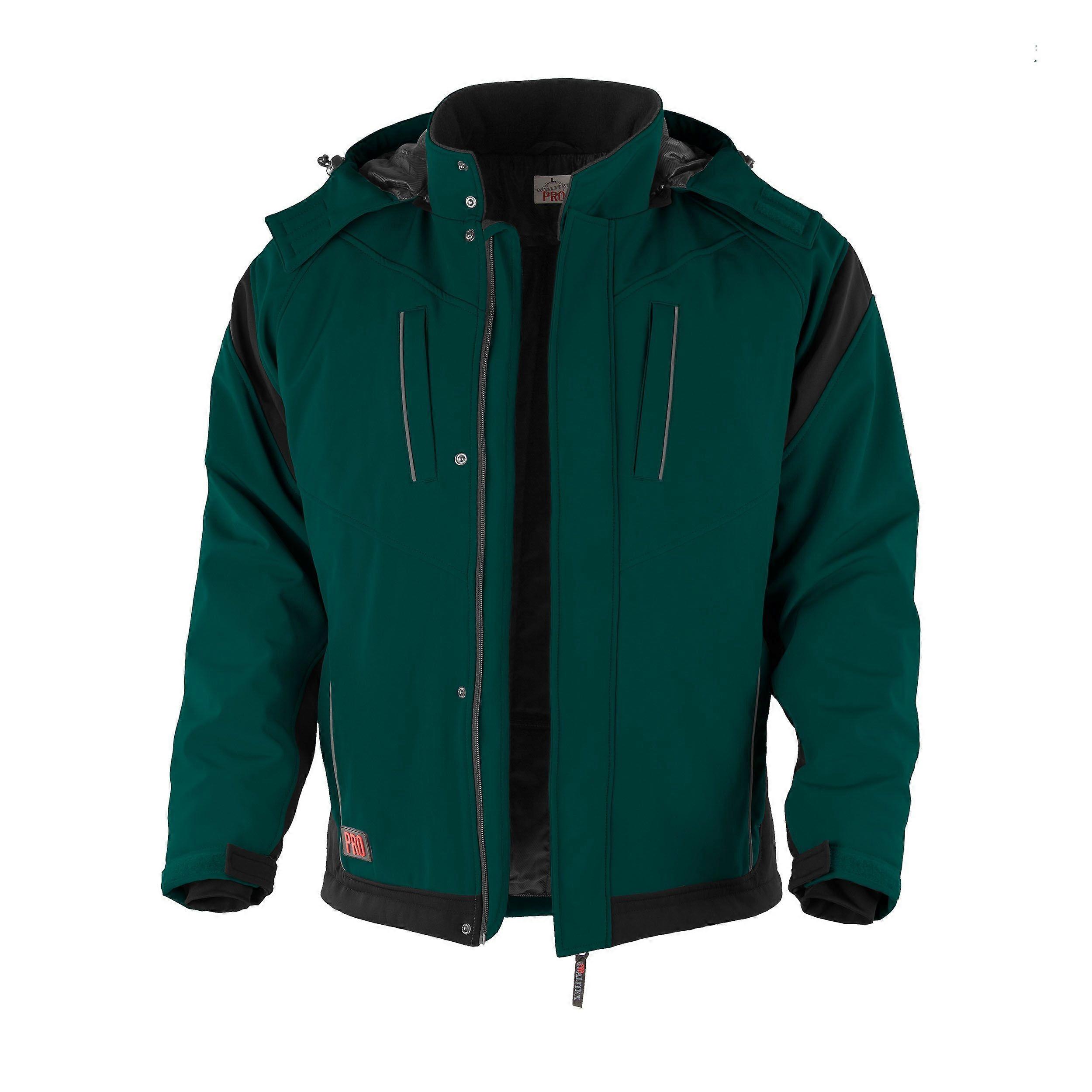 Qualitex Softshell Jacket 2010 - jaqueta de inverno à prova de intempéries - jaqueta repelente de água ao ar livre com capuz