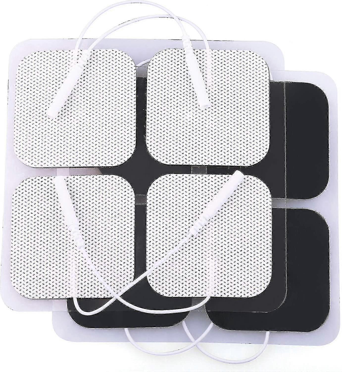 Electrode Pads, 20pcs, 2x2, Unit Replacement Pads Compatible With Electrotherapy, Ems Muscle Stimula