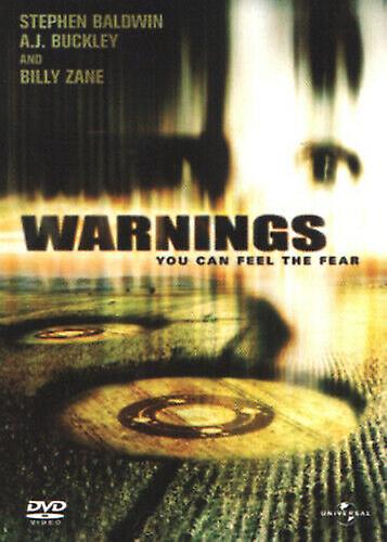 Warnings DVD (2005) Stephen Baldwin McIntire (DIR) cert 15 - Region 2