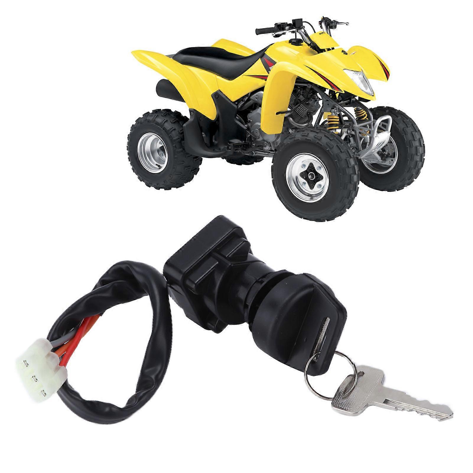 ATV Ignition Key Switch with Key Anti Corrosion Replacement for SUZUKI LTZ250 20042009