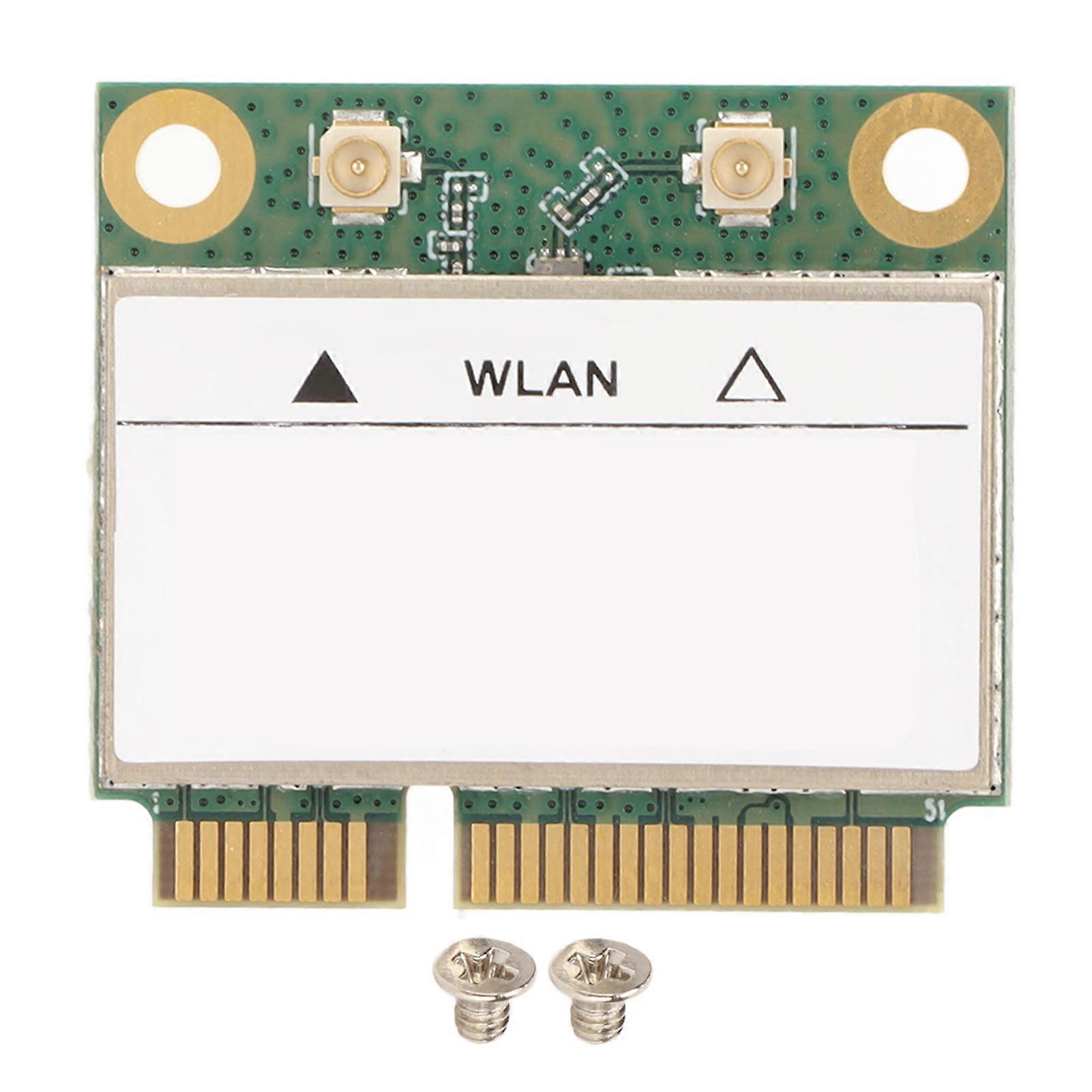 Mini PCIe Network Card 433Mbps 2.4Ghz 5Ghz Dual Band Plug and Play WiFi Network Card for Win10 for Win11