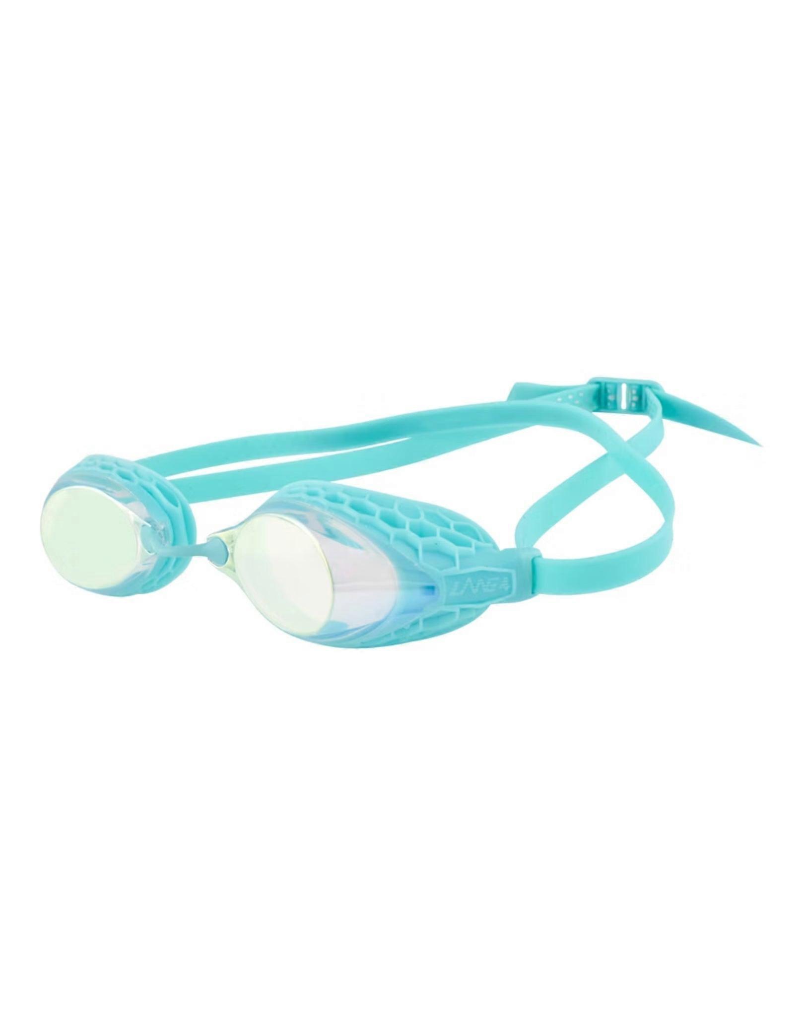 Lane 4 VC-953 Mirrored Swim Goggles - Mint Green